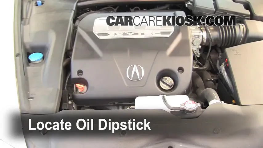 2007 Acura TL 3.2L V6 Oil Check Oil Level